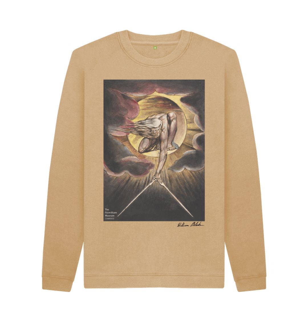 Sand William Blake's Ancient of Days\/Frontispiece Sweatshirt