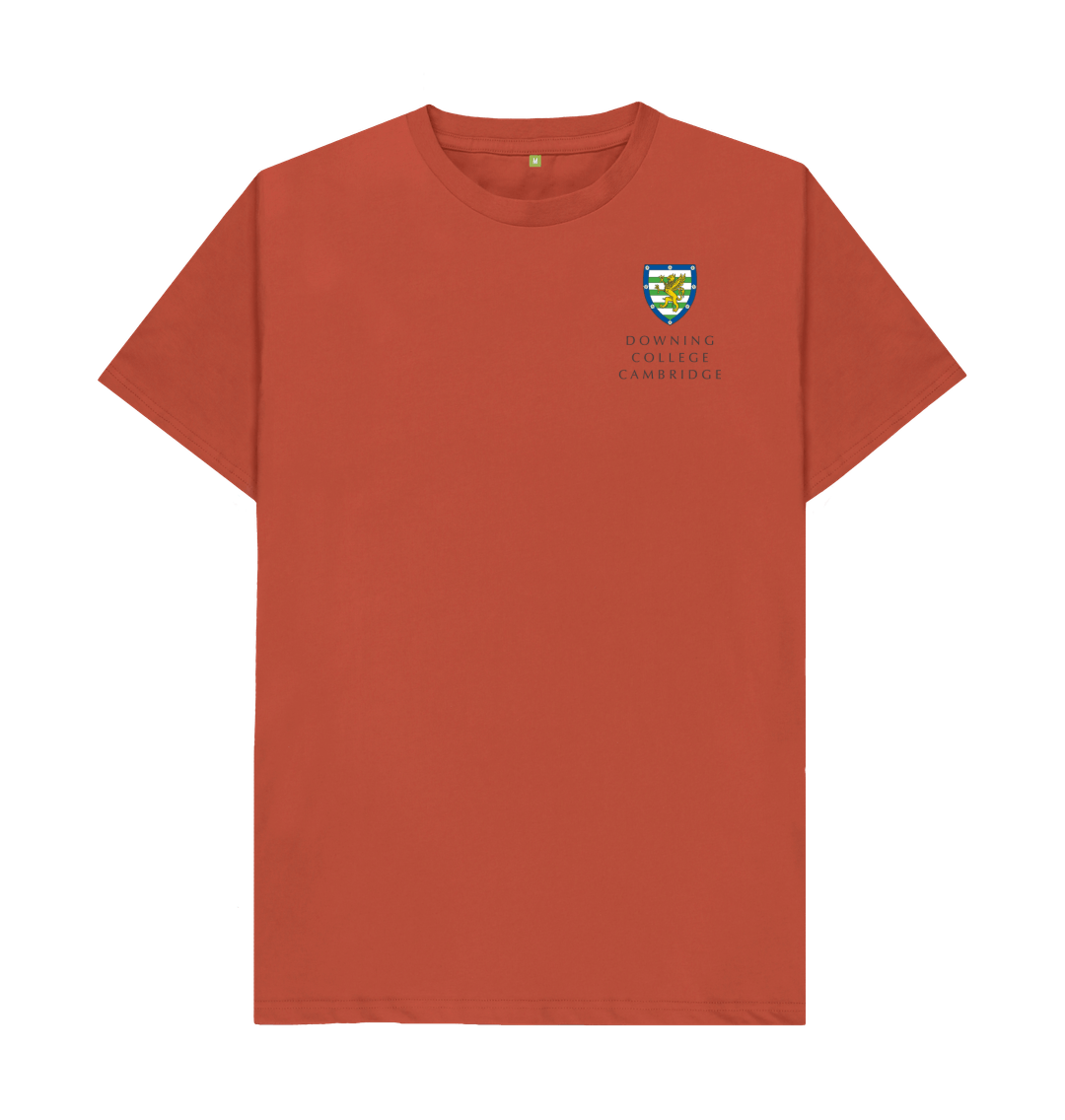 Rust Downing College Crew neck tee - light colours
