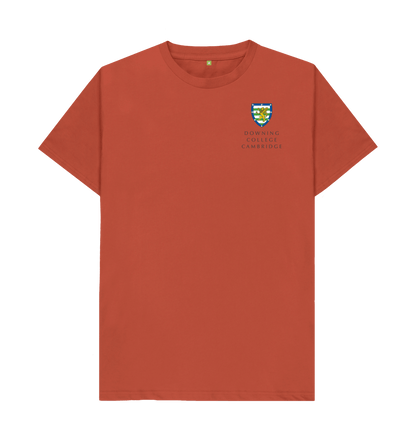 Rust Downing College Crew neck tee - light colours