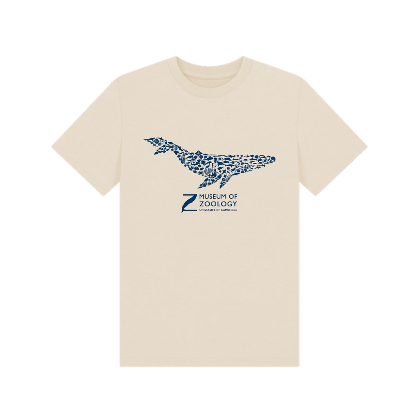 Whale Collage on Oat - Children's T-shirt