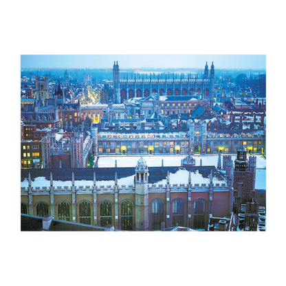 Twilight Over Cambridge - Greeting card