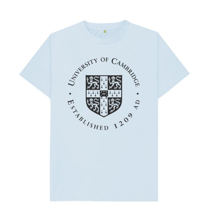 Sky Blue Men's University of Cambridge Crew Neck Tee