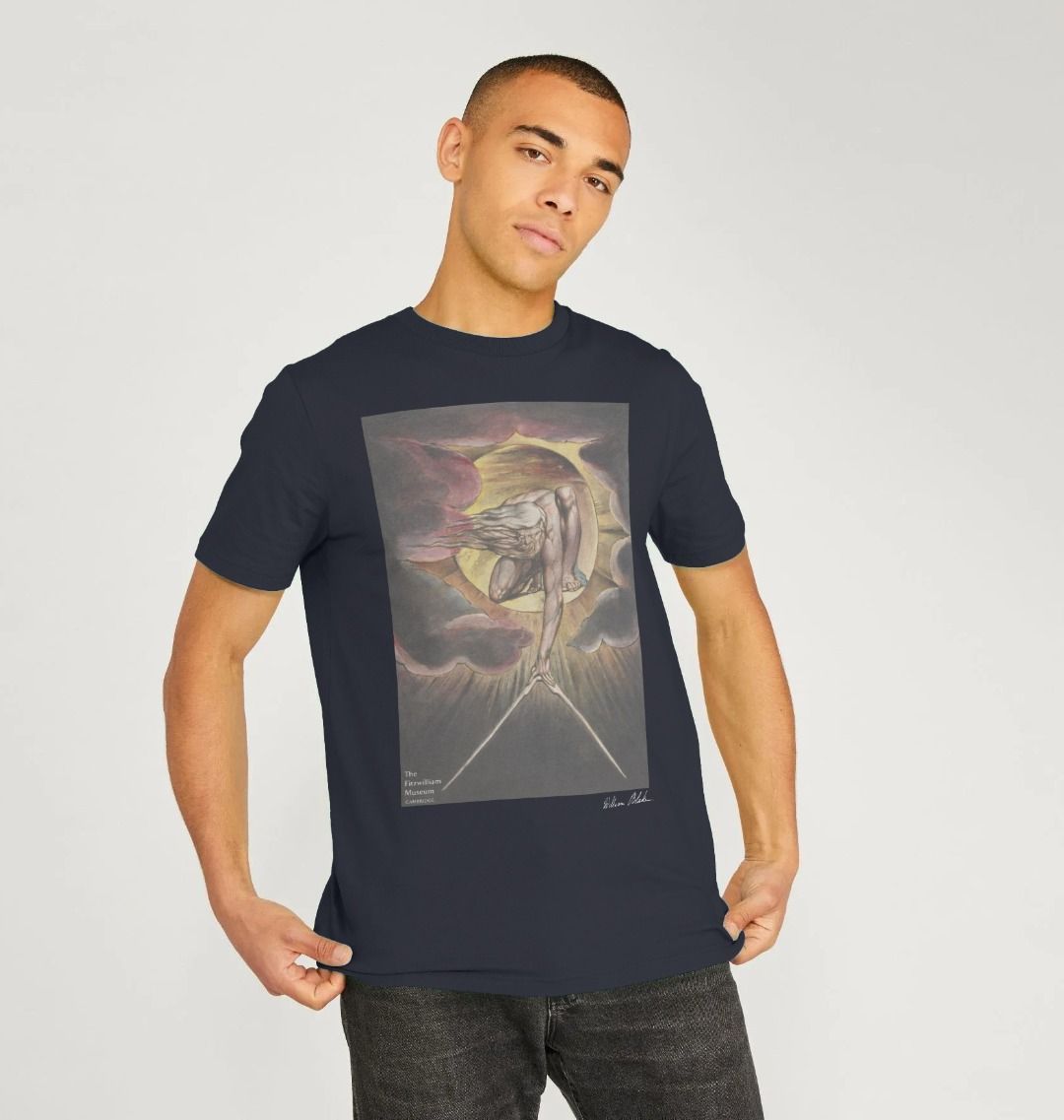 William Blake's Ancient of Days/Frontispiece T-Shirt - Dark Colours