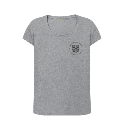 Athletic Grey Printed T-shirt Front