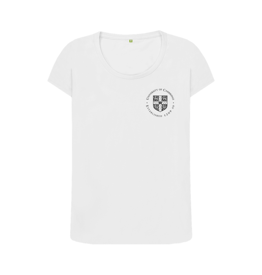 White Printed T-shirt Front