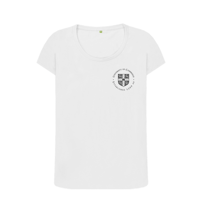 White Printed T-shirt Front