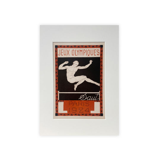 Jeux Olympiques - Mounted print