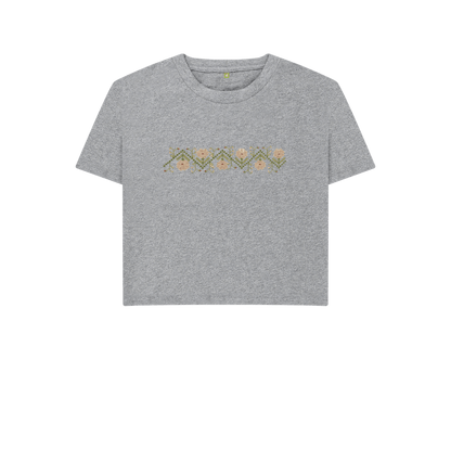 Athletic Grey Printed T-shirt Front
