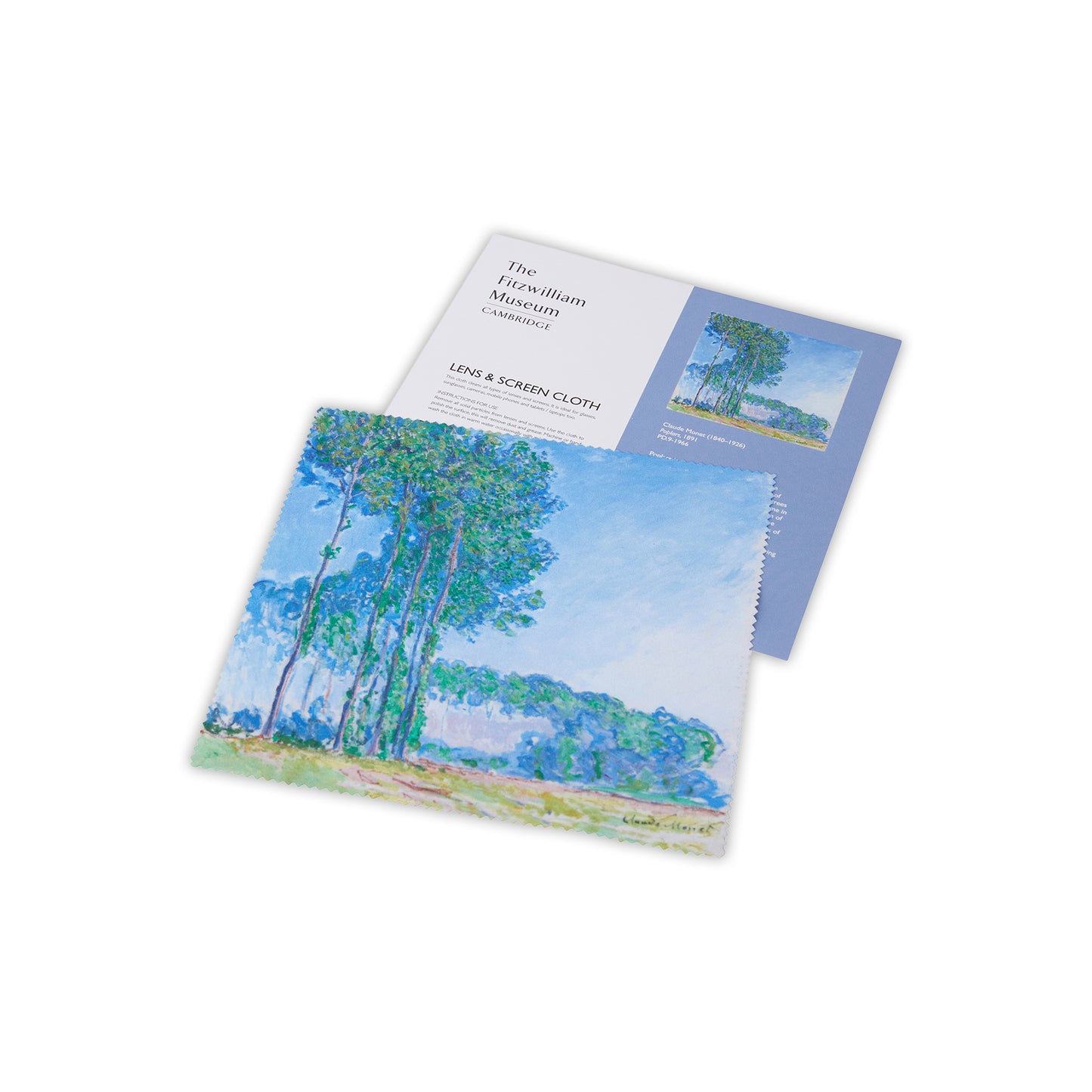 Monet's Poplars - Lens and Screen cloth