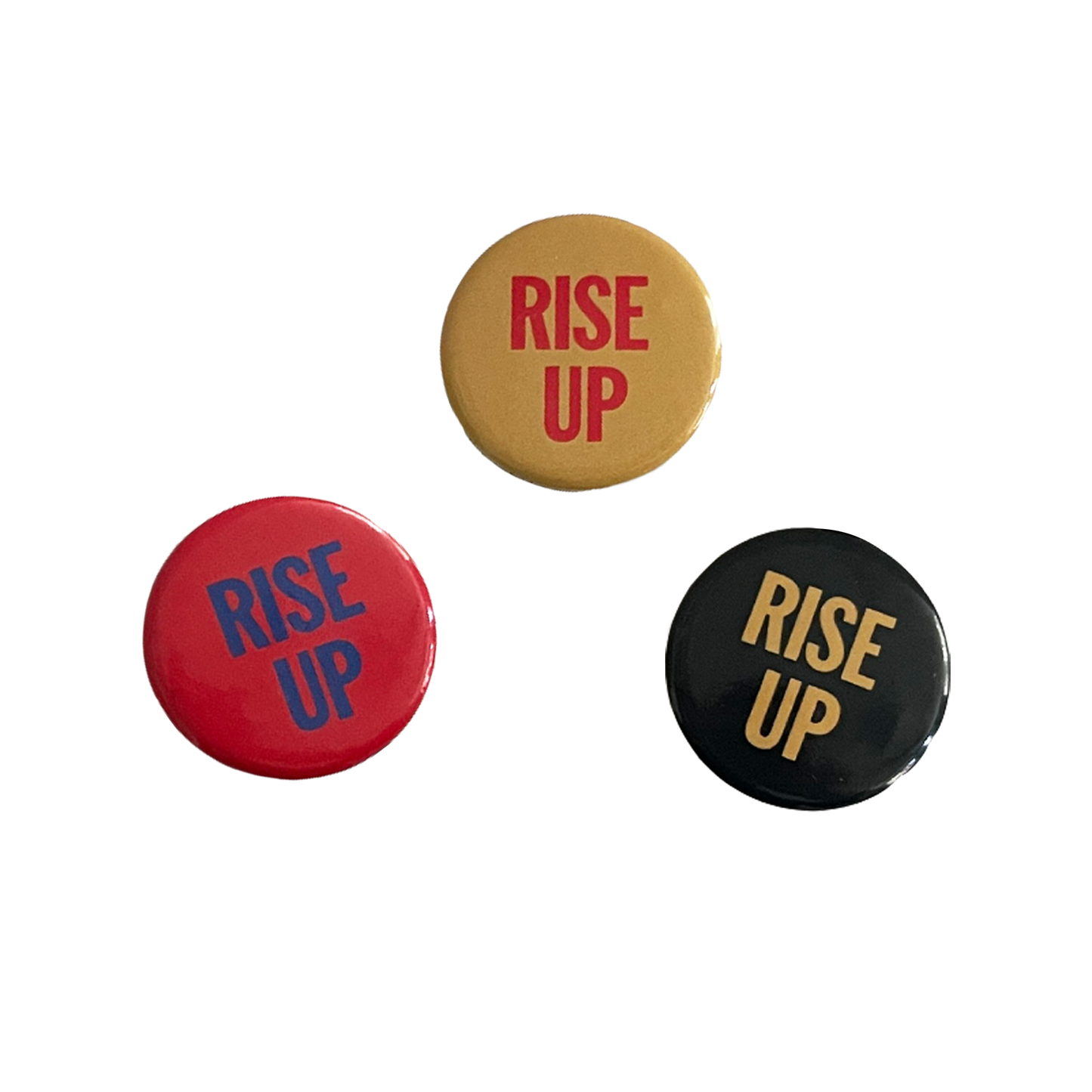 Rise Up - Button badges