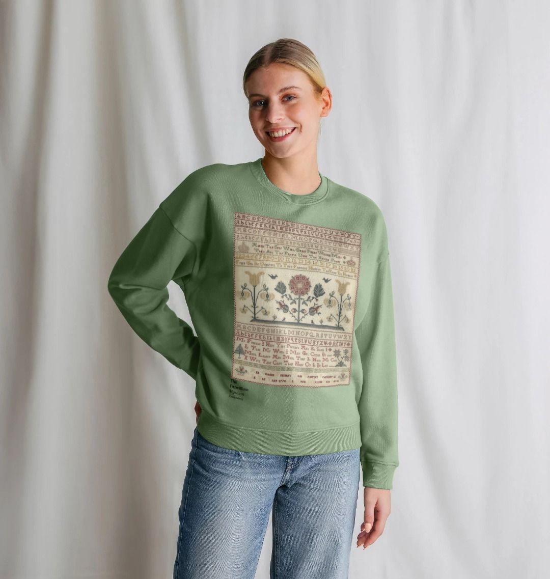 Flower Sampler, Crew neck sweater