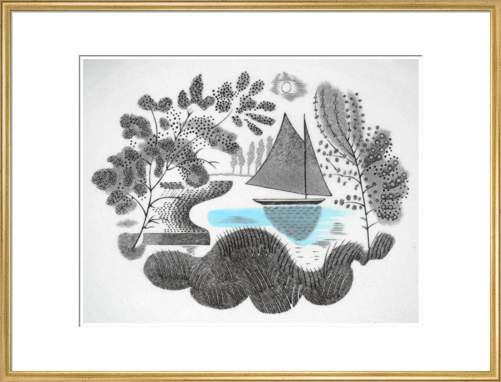 Sailing Boat from 'Travel' series - Art print
