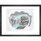 Bus from 'Travel' series - Art print