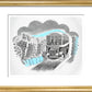 Bus from 'Travel' series - Art print