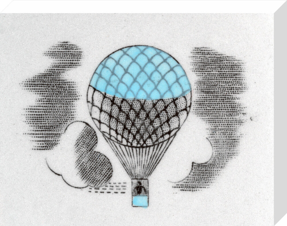 Hot air balloon from 'Travel' series - Art print