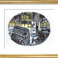 Piccadilly Circus on Boat Race Night - Art print