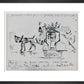 The Curator's return from a Tunbridge sale in wet weather - Art print
