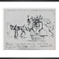 The Curator's return from a Tunbridge sale in wet weather - Art print