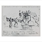 The Curator's return from a Tunbridge sale in wet weather - Art print