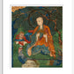 Thangka of Budda preaching the dharma - Art print