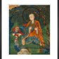 Thangka of Budda preaching the dharma - Art print