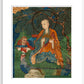 Thangka of Budda preaching the dharma - Art print