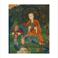 Thangka of Budda preaching the dharma - Art print