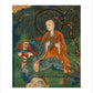 Thangka of Budda preaching the dharma - Art print