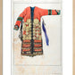 Watercolour of a Numinchen Shamaness costume - Art print