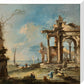 A Capriccio: Ruined Building by the Coast, with Figures
