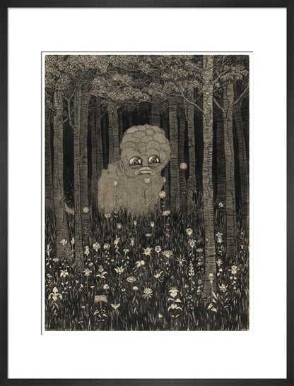 Bogus Beast, the Wily Grasser - Art print