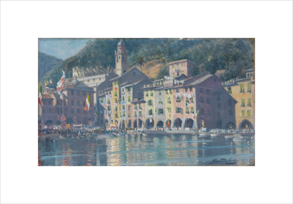 Festa di San Giorgio, Portofino - Art print