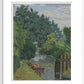 The Punt in the Mill Stream - Art print
