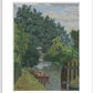 The Punt in the Mill Stream - Art print