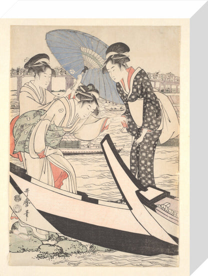 Boating on the Sumida - Art print