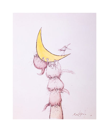 Moonbird - Art print