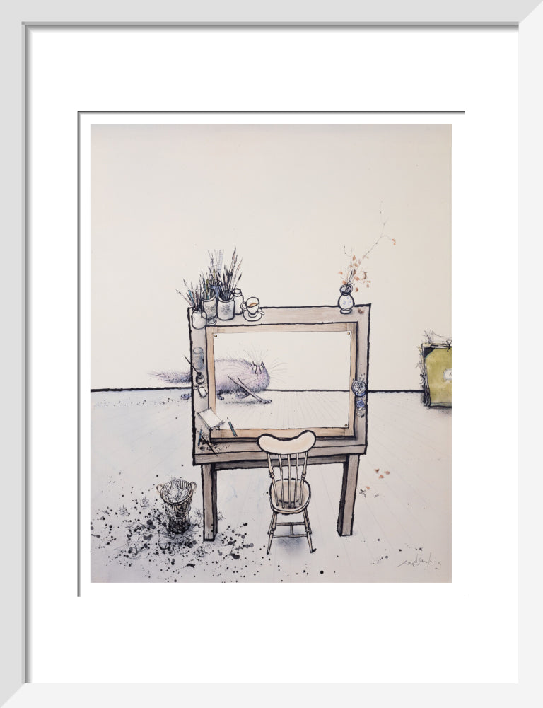 The Model - Art print