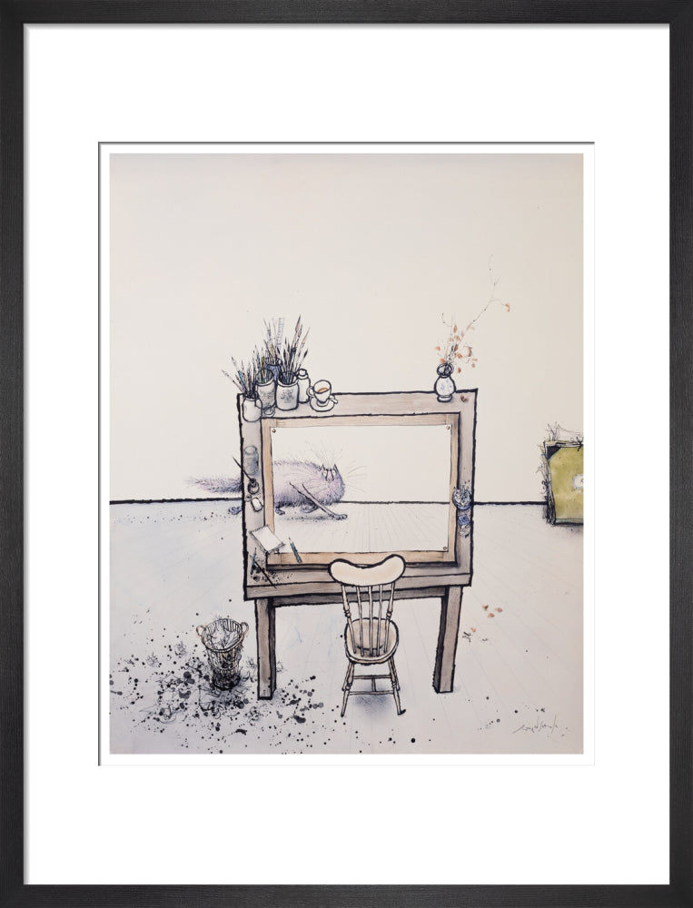 The Model - Art print