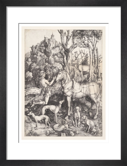 St Eustace - Art Print