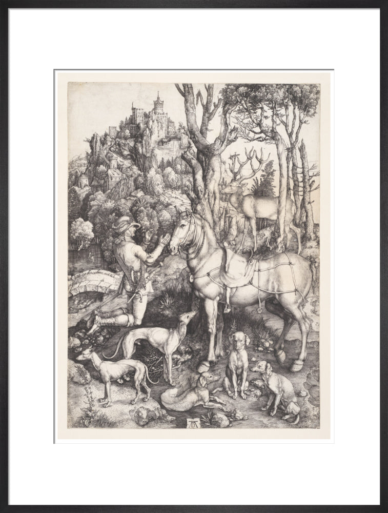 St Eustace - Art Print