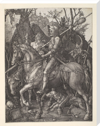 Knight, Death and the Devil - Art Print