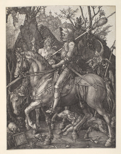 Knight, Death and the Devil - Art Print