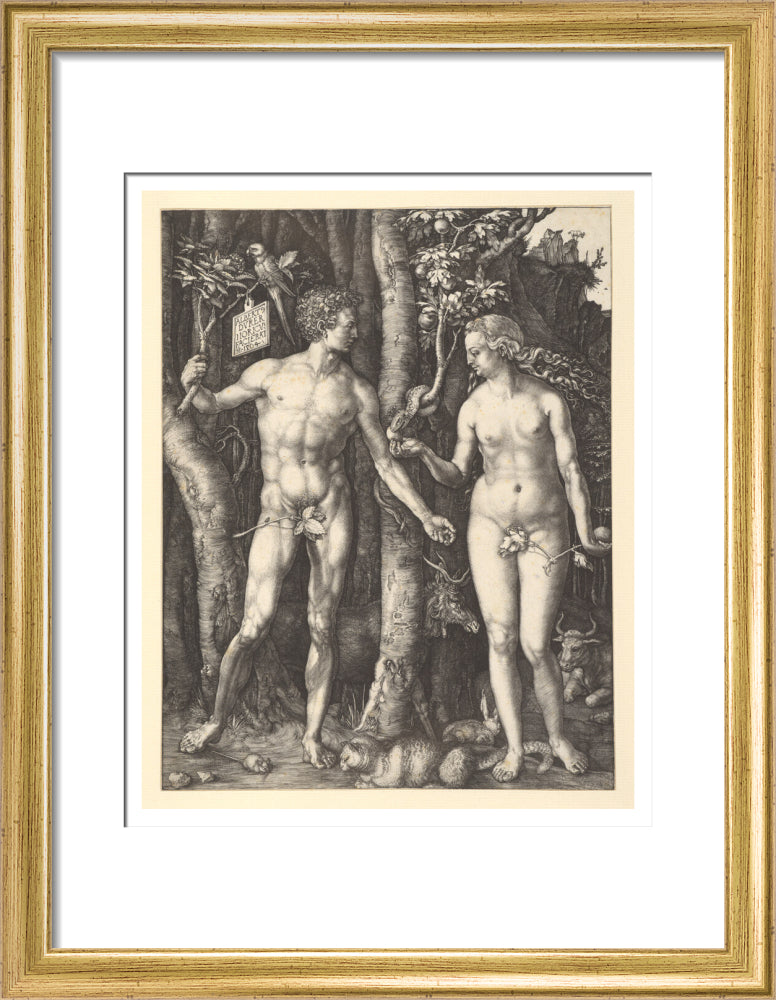 Adam and Eve - Art Print