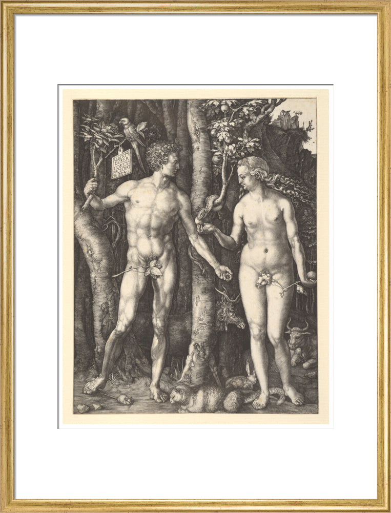 Adam and Eve - Art Print