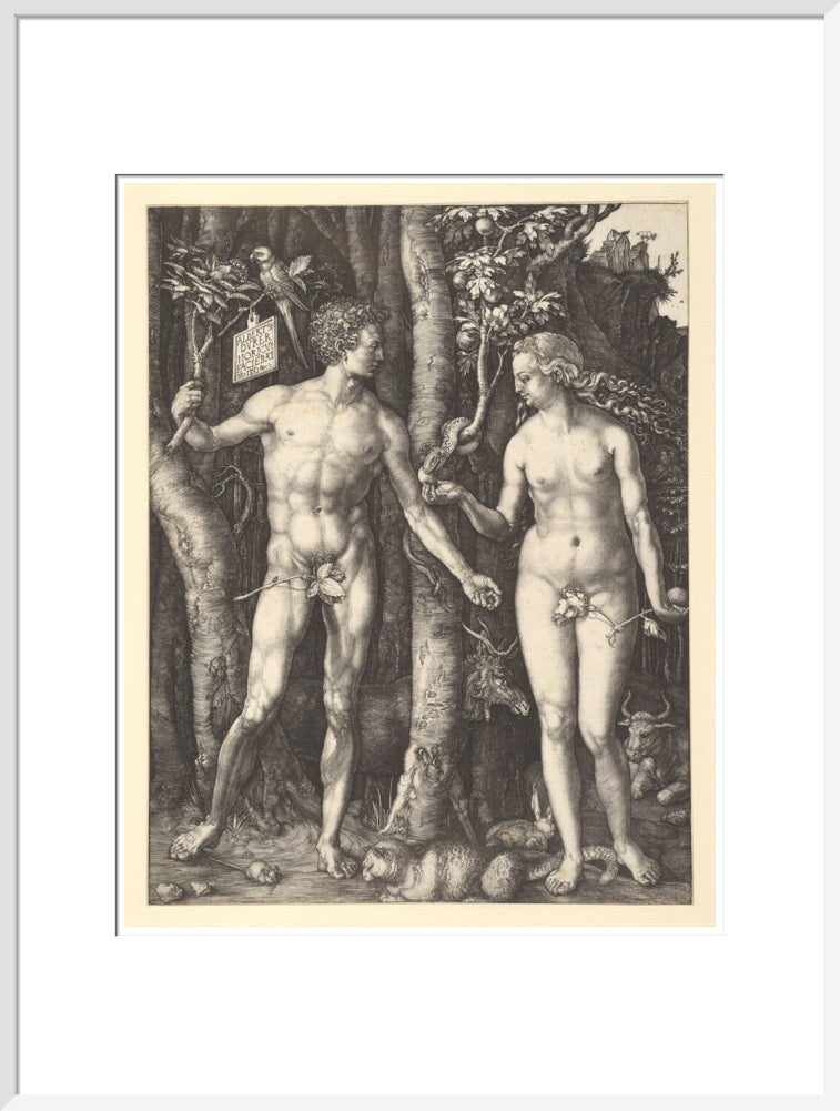 Adam and Eve - Art Print
