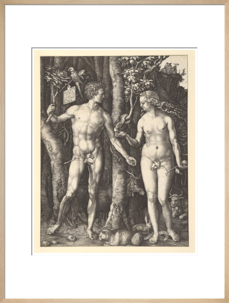 Adam and Eve - Art Print