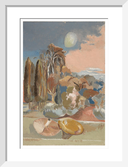 November Moon - Art Print
