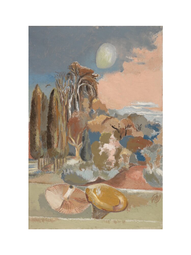 November Moon - Art Print