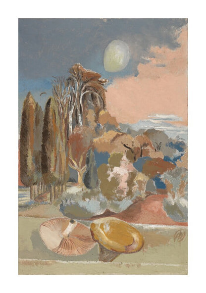 November Moon - Art Print