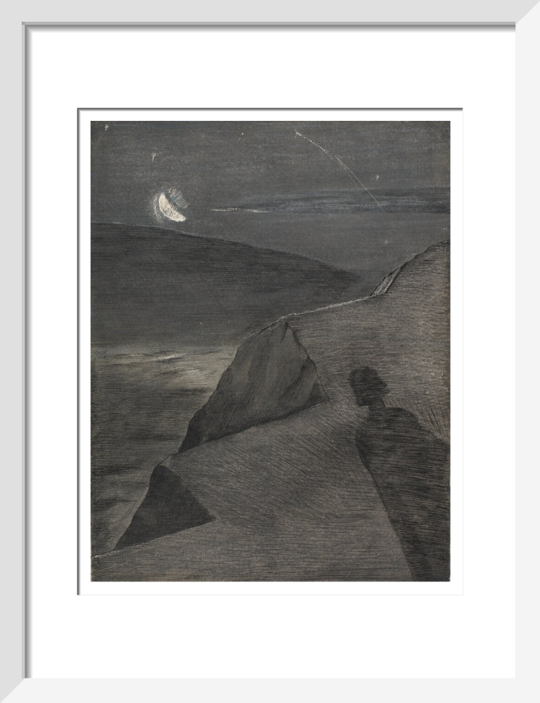 The cliff to the north - Art Print